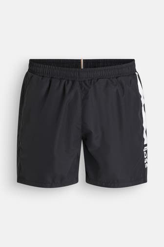 BOSS Badeshorts 'Dolphin' schwarz
