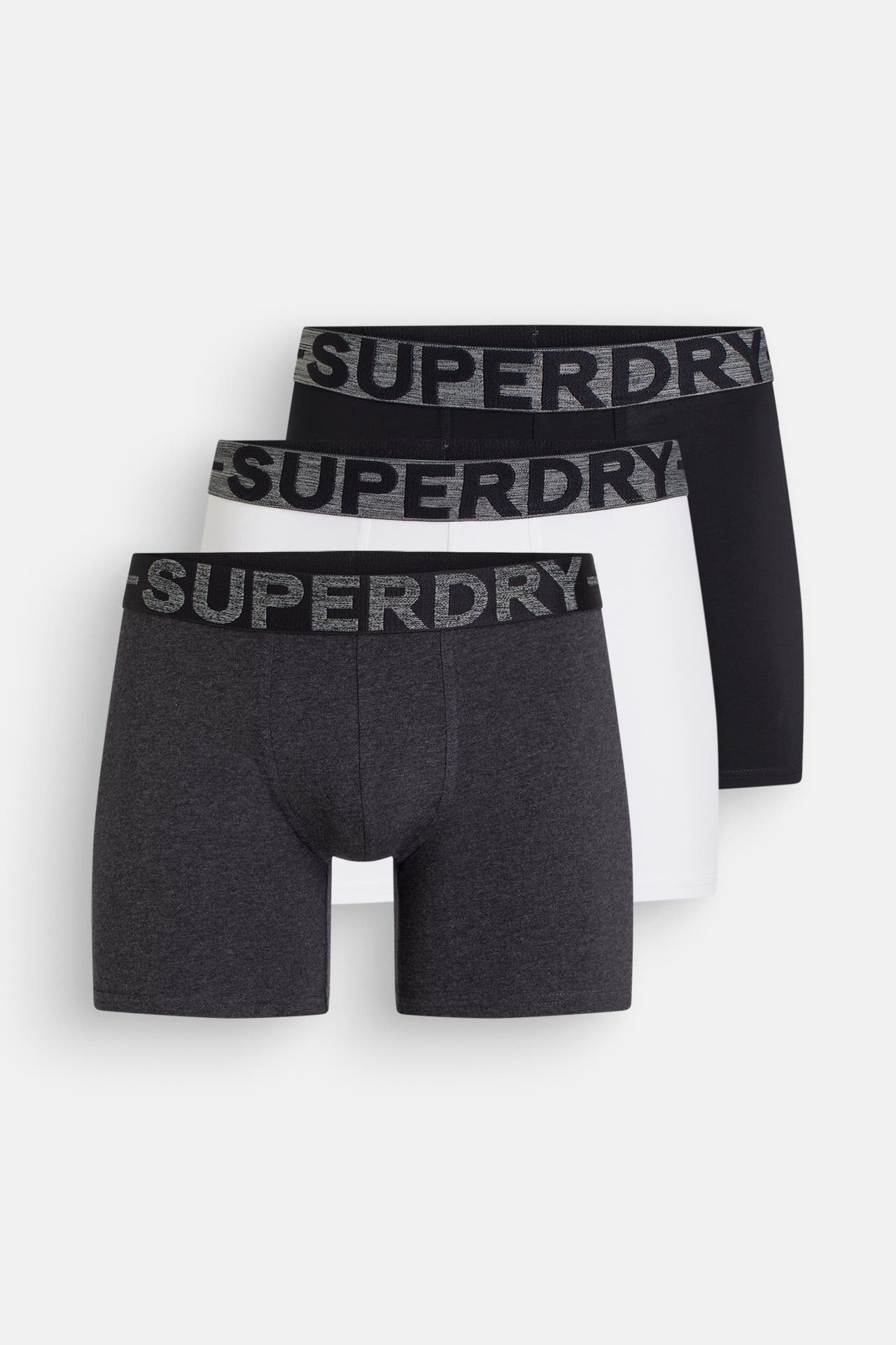 SUPERDRY 3er-Pack Boxer Trunks mehrfarbig, Bild 1