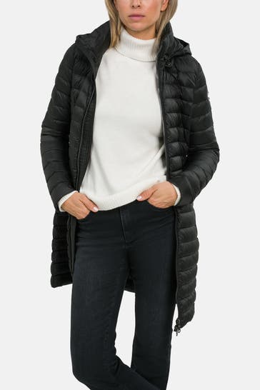 COLMAR Light-Daunenmantel schwarz