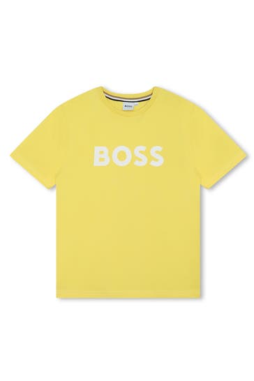 BOSS T-Shirt gelb