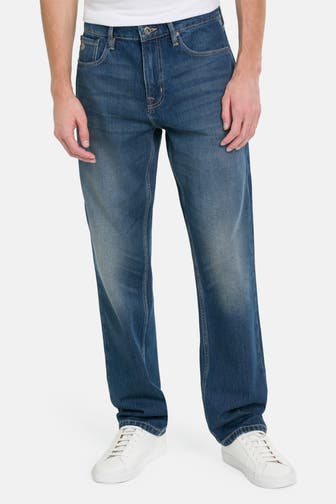 SUPERDRY Jeans dunkelblau straight