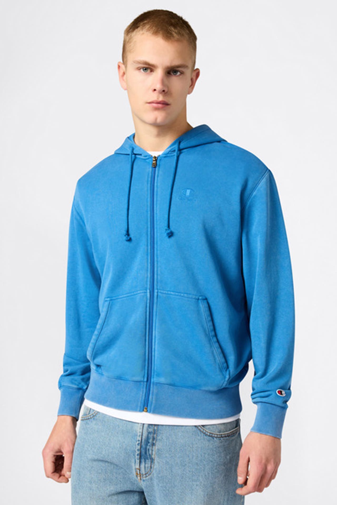 CHAMPION Sweatjacke azurblau, Bild 1