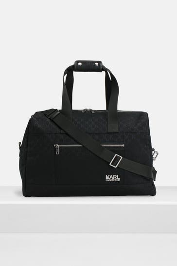 KARL LAGERFELD Weekender schwarz