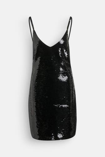 MICHAEL MICHAEL KORS Paillettenkleid schwarz