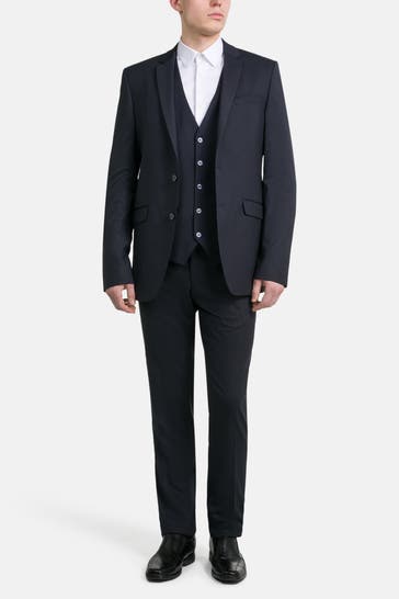 HECHTER Paris Anzug nachtblau