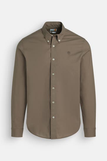 TIMBERLAND Casual-Hemd braun