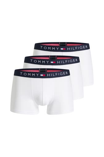 TOMMY HILFIGER 3er-Pack Boxer Trunks weiß
