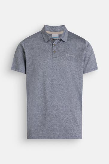 COLUMBIA Funktions-Polo 'Tech Trail' grau