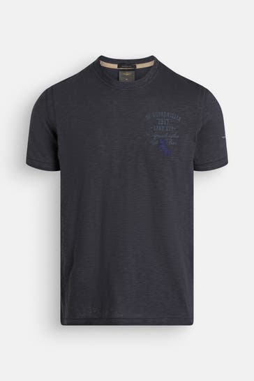 AERONAUTICA MILITARE T-Shirt schwarzblau meliert