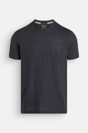 AERONAUTICA MILITARE T-Shirt schwarzblau meliert