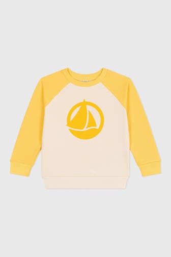 PETIT BATEAU Sweatshirt zweifarbig