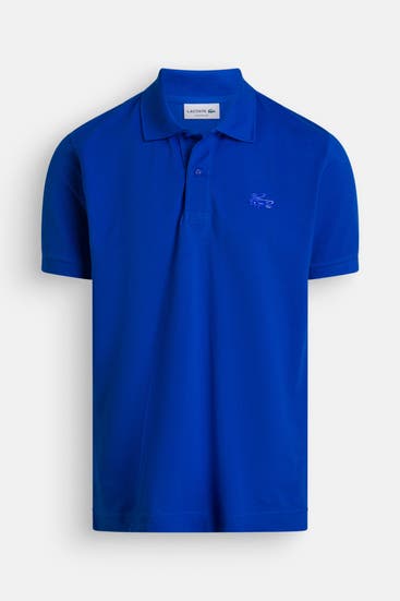 LACOSTE - Polo-Shirt royalblau