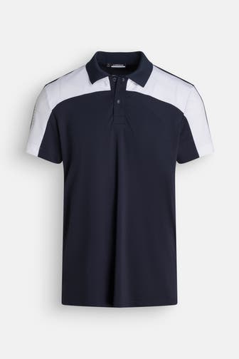 J.LINDEBERG SPORTSWEAR Funktions-Polo 'Anders' zweifarbig