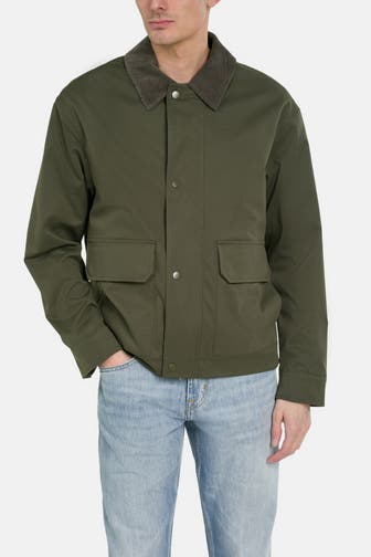 JACK & JONES Overshirt oliv