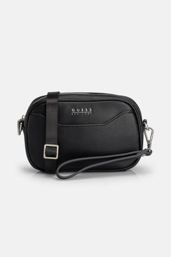 GUESS Umhängetasche 'Mestre' schwarz