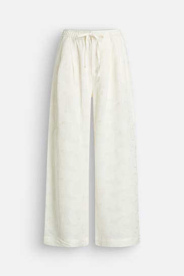 OH APRIL Stoffhose creme