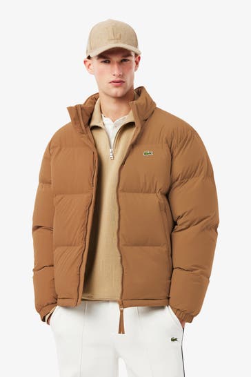 LACOSTE Daunenjacke camel