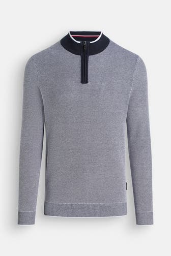 HECHTER Paris Strickpullover schwarzblau