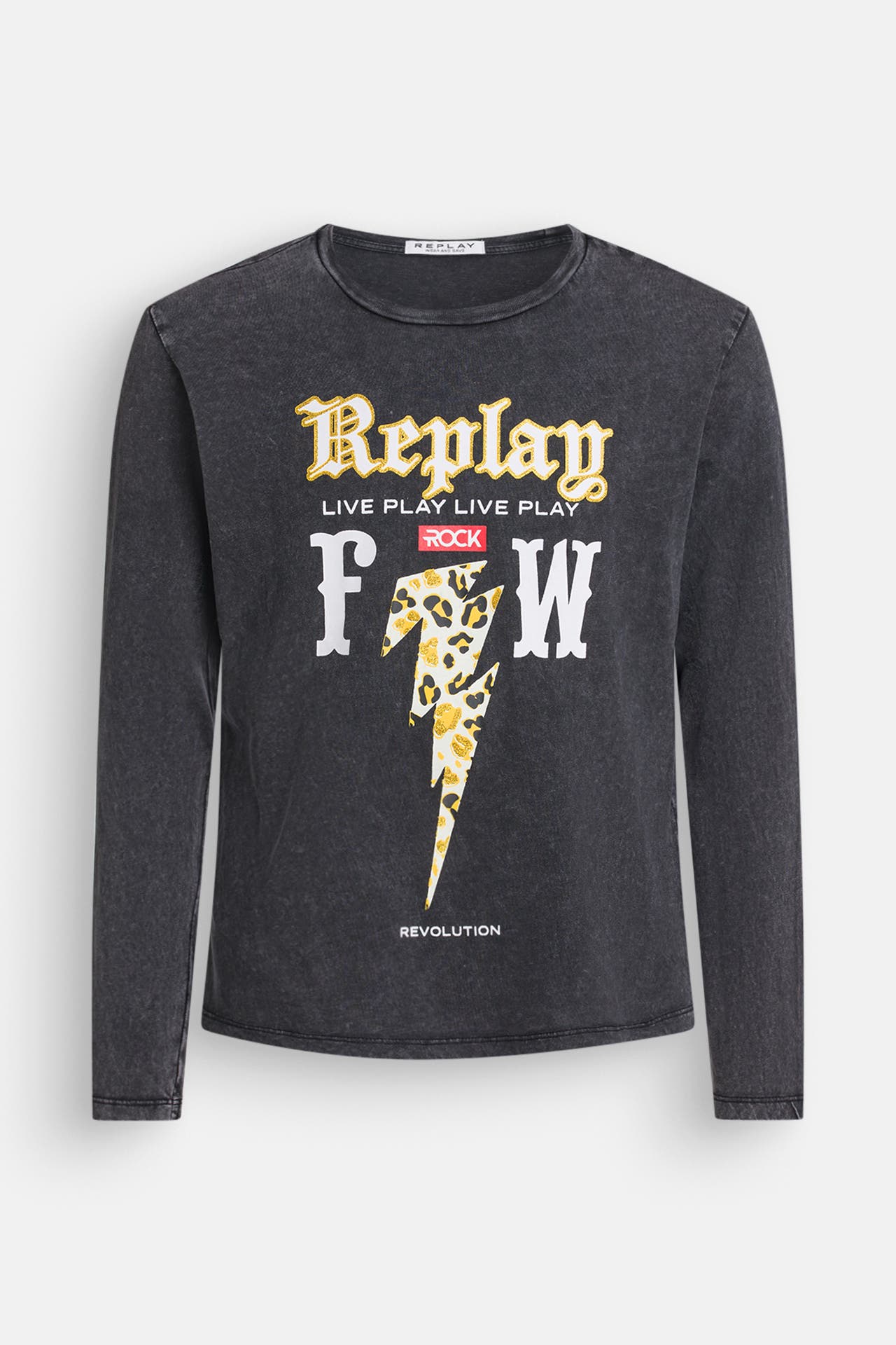 REPLAY Longsleeve grau, Bild 1