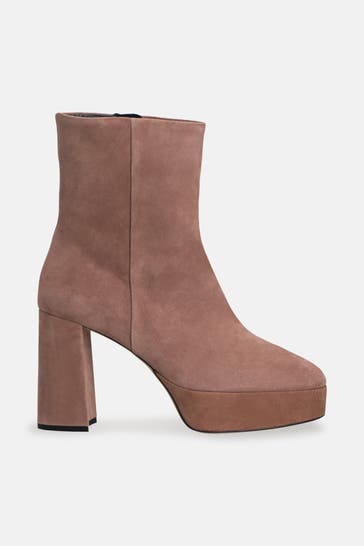 HÖGL Lederstiefeletten 'Nora' hellbraun