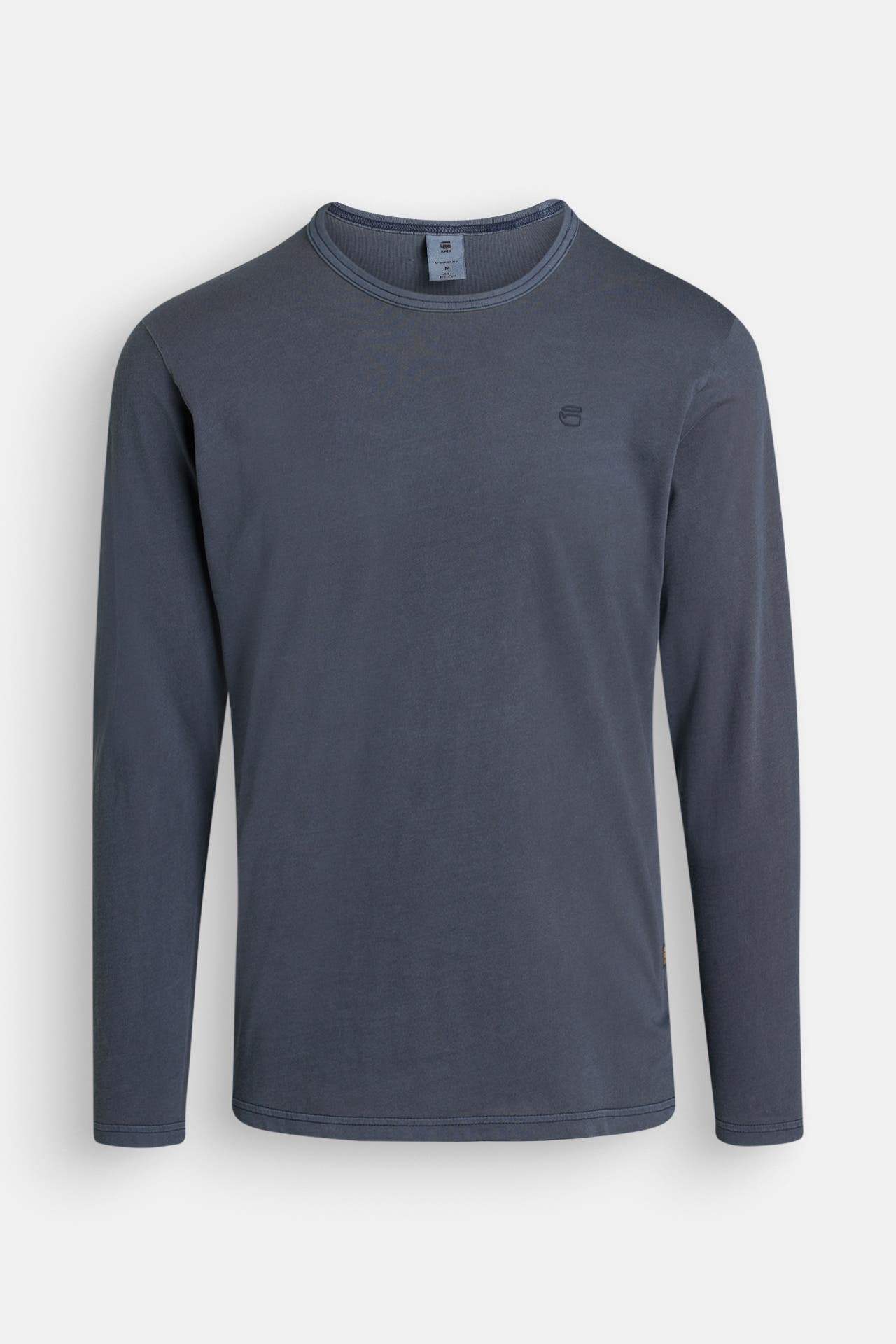 G-STAR Longsleeve 'Garment Dyed' navy, Bild 1