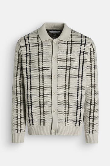 SAMSØE & SAMSØE Strickjacke 'Satimon' kariert