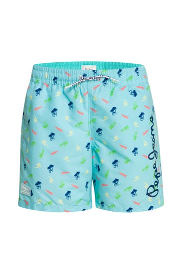 PEPE JEANS Badeshorts 'Robert' print