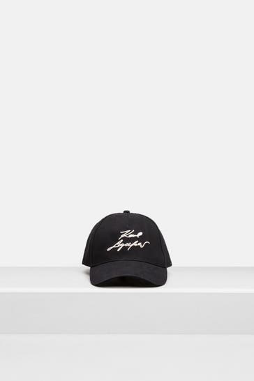 KARL LAGERFELD Basecap schwarz