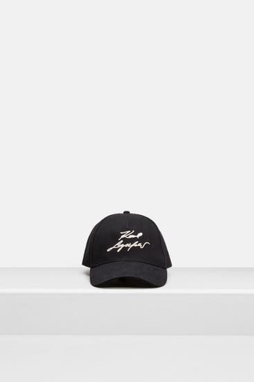 KARL LAGERFELD - Basecap schwarz