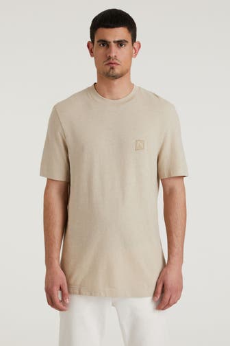 CHASIN' T-Shirt 'Brody Slub' greige