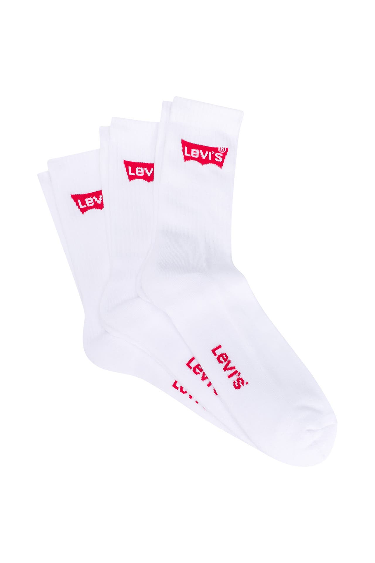 LEVI'S® 3er-Pack Socken weiß, Bild 1