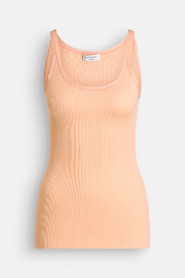 ROSEMUNDE Seidenmix-Top 'Belle' apricot