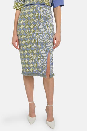 DIANE VON FURSTENBERG Casual-Rock 'Ester' gemustert