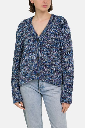 MARC O'POLO DENIM Strickjacke gemustert