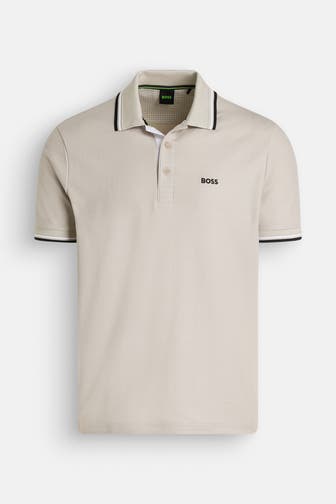 BOSS GREEN Polo-Shirt 'Paddy Pro' greige