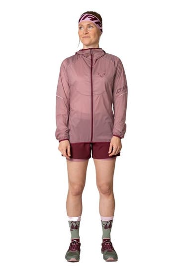 DYNAFIT Windbreaker dunkelrosa