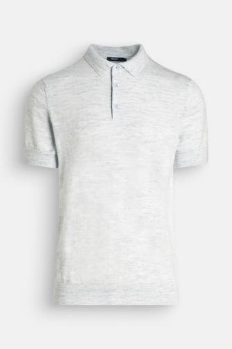 HECHTER Paris Strick-Polo hellblau