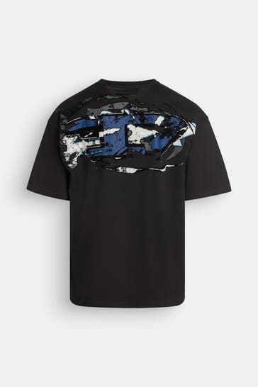 DIESEL T-Shirt schwarz