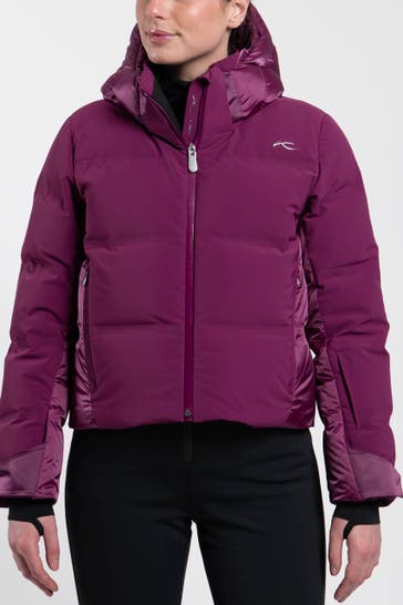 KJUS Skijacke aubergine