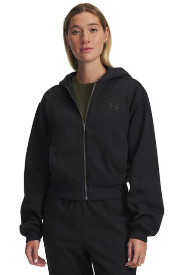 UNDER ARMOUR Sweatjacke 'Icon Vida' schwarz