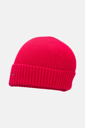 TOMMY HILFIGER Mütze rot