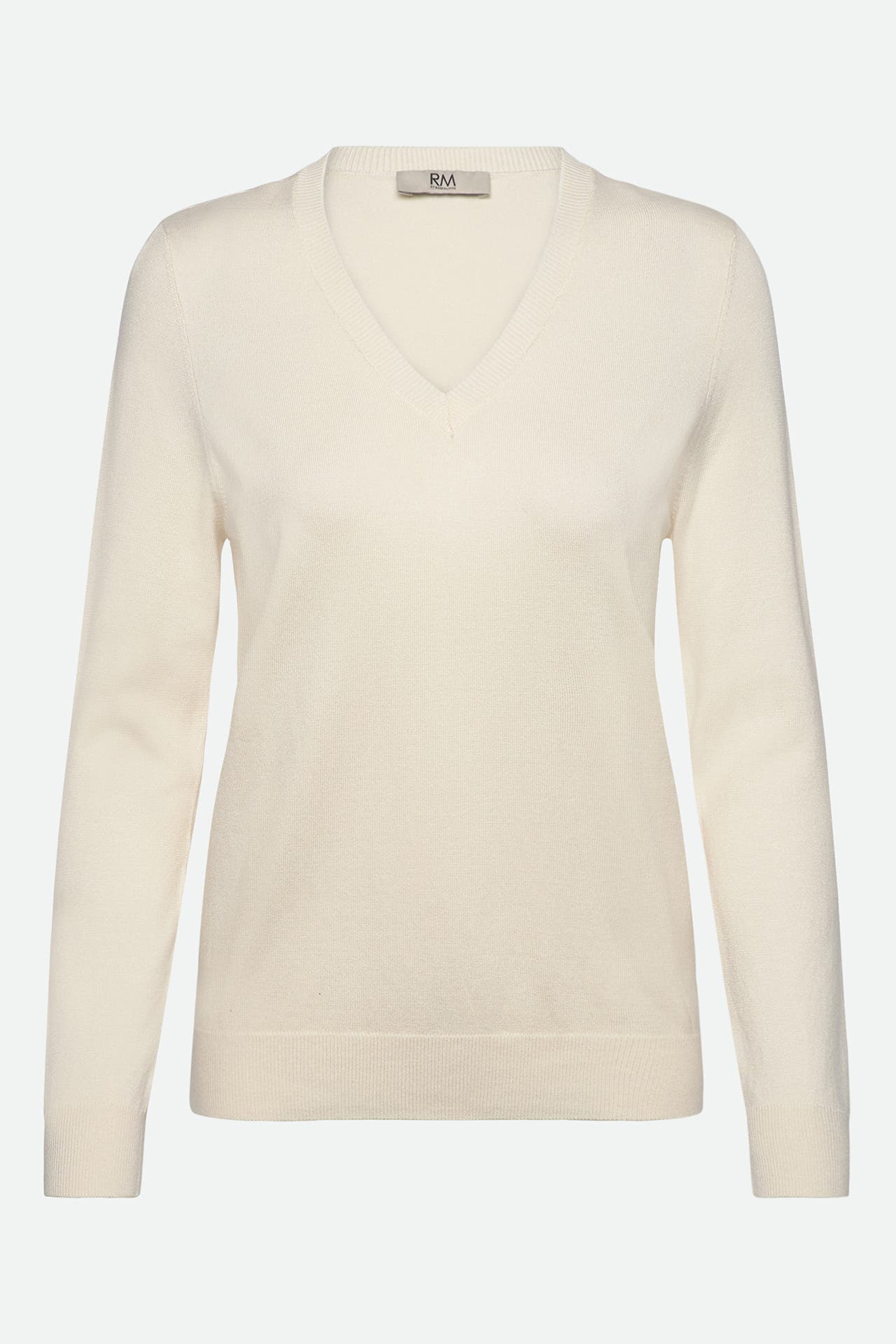 RM BY ROSEMUNDE Strickpullover 'Sandra' ecru, Bild 1