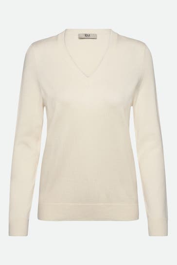RM BY ROSEMUNDE Strickpullover 'Sandra' ecru