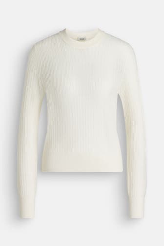 DRYKORN Strickpullover 'Fida' weiß