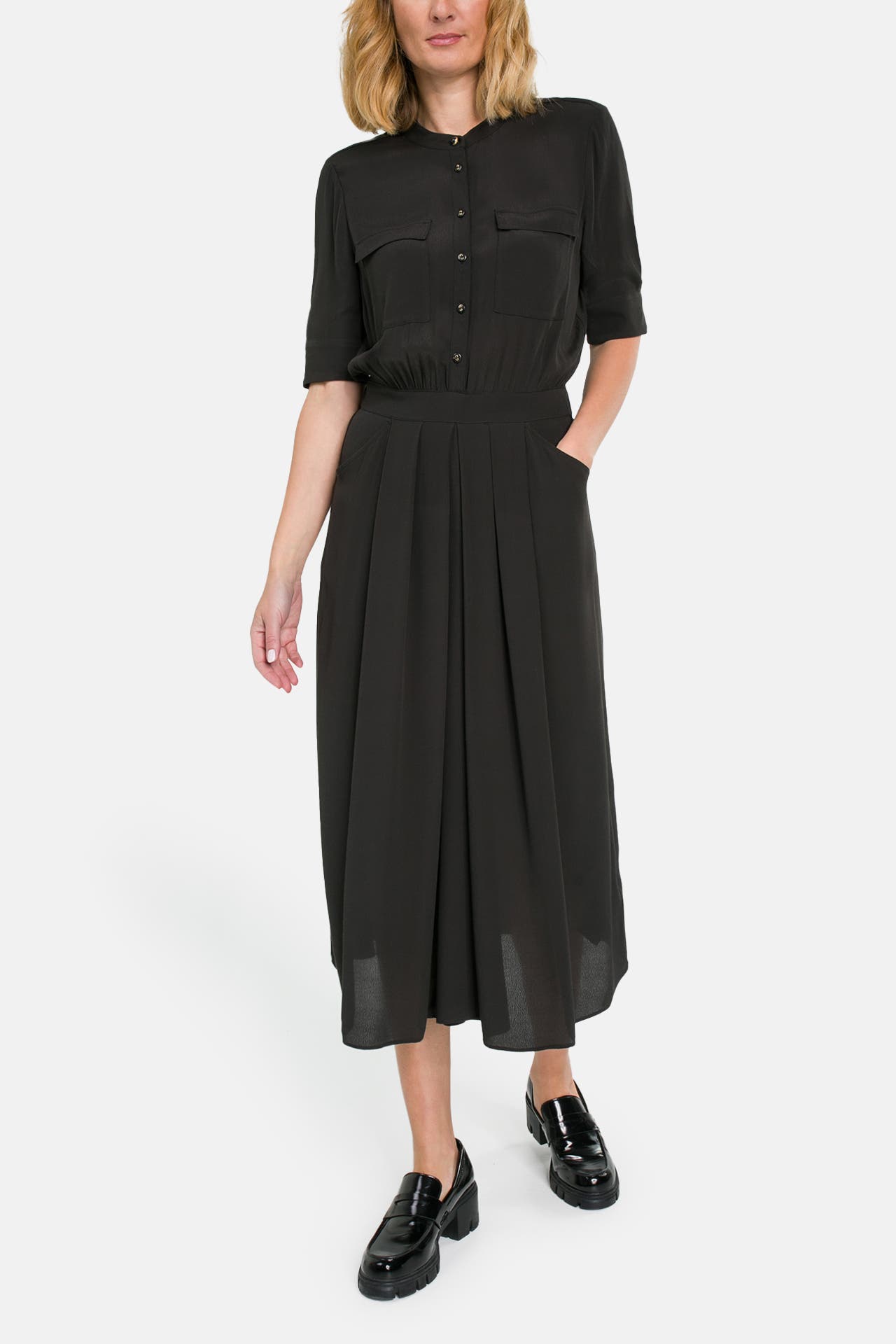 SCOTCH & SODA Midikleid schwarz, Bild 1