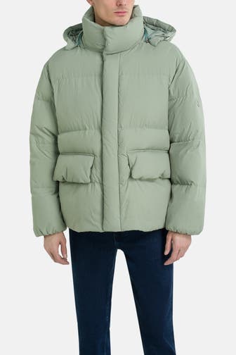 BOSS Steppjacke 'Celvie' hellgrün
