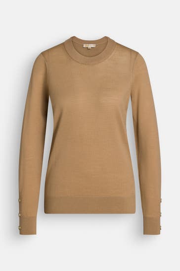 MICHAEL MICHAEL KORS Wollpullover camel