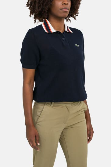 LACOSTE Polo-Shirt dunkelblau