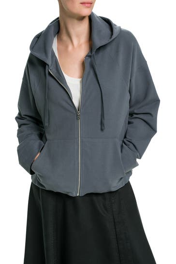 MARC O'POLO Sweatjacke dunkelgrau