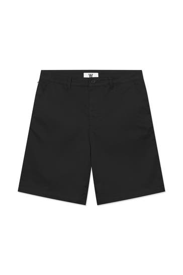 WOOD WOOD Chino-Shorts 'Fallon' schwarz